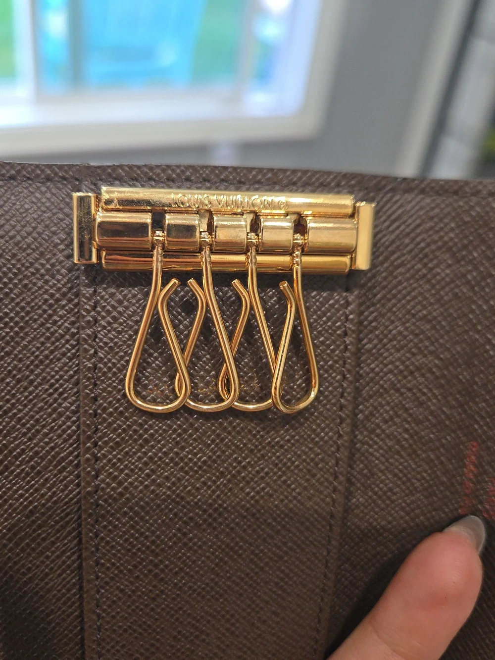 Louis Vuitton Damier Ebene Key Holder